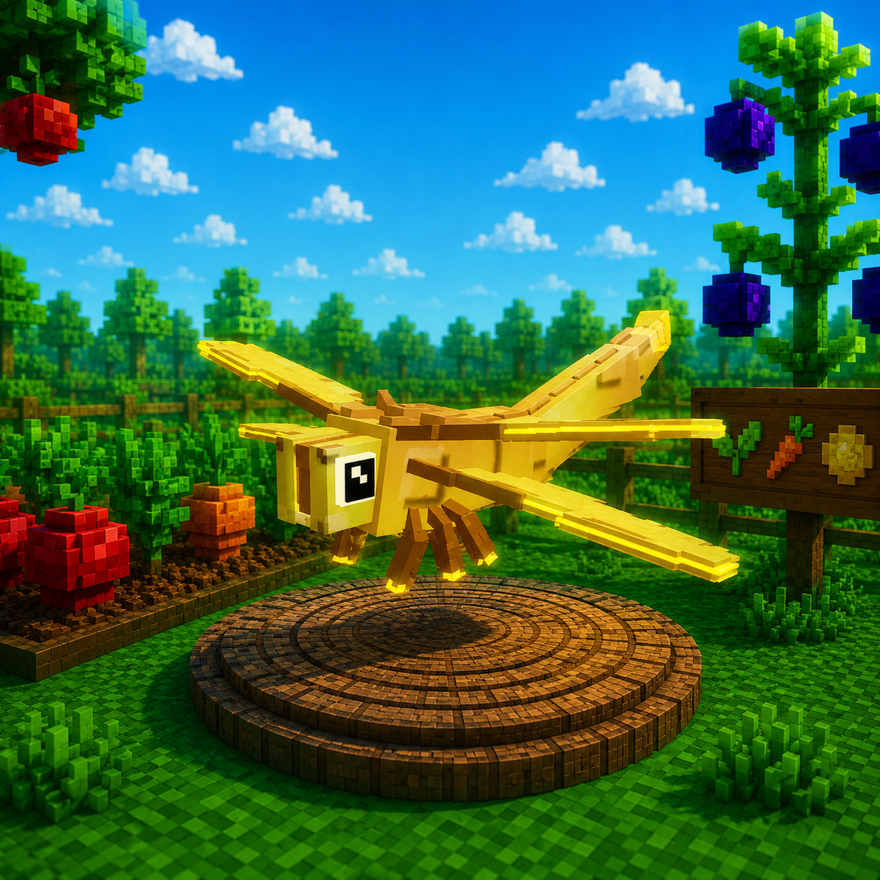 Golden Dragon Fly